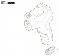 Bosch 3 603 F83 000 Ptd 1 Pyrometer / Eu Spare Parts